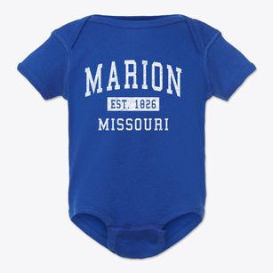 Marion Missouri Classic Established Baby Onesie