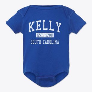 Kelly South Carolina Classic Established Baby Onesie