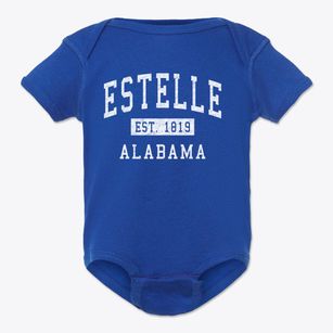 Estelle Alabama Classic Established Baby Onesie