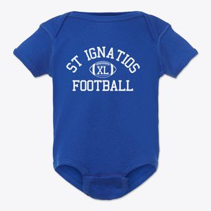 St Ignatios Of Antioch Parish Classic Football Baby Onesie