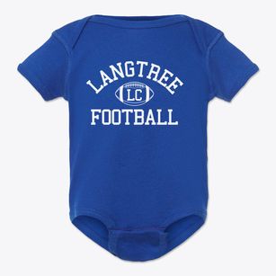 Langtree Charter Classic Football Baby Onesie