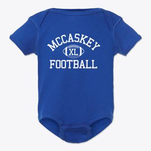 Mccaskey High School Classic Football Baby Onesie