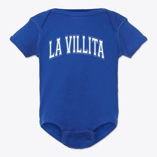 La Villita Elementary School Varsity Arch Baby Onesie