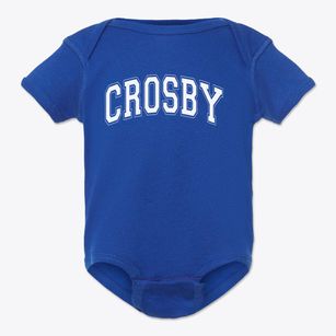Crosby Kindergarten Varsity Arch Baby Onesie