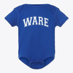 Ware Elementary School Varsity Arch Baby Onesie