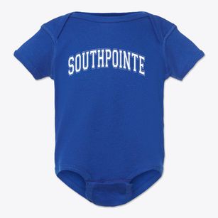 Southpointe Christian School Varsity Arch Baby Onesie