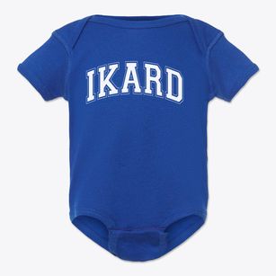 Ikard Elementary School Varsity Arch Baby Onesie