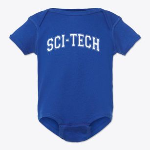Sci-tech Prep Varsity Arch Baby Onesie