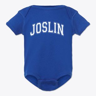 Joslin Elementary School Varsity Arch Baby Onesie