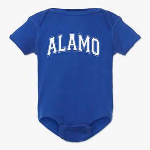 Alamo Elementary School Varsity Arch Baby Onesie