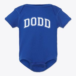 Dodd Elementary School Varsity Arch Baby Onesie