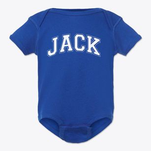 Jack Elementary School Varsity Arch Baby Onesie