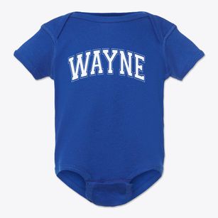 Wayne High School Varsity Arch Baby Onesie