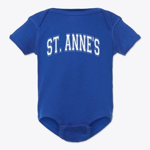 St. Anne's-belfield School Varsity Arch Baby Onesie