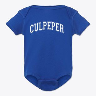 Culpeper Christian School Varsity Arch Baby Onesie