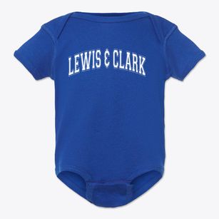 Lewis & Clark Middle School Varsity Arch Baby Onesie