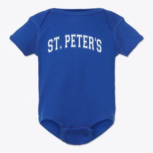 St. Peter's Middle School Varsity Arch Baby Onesie