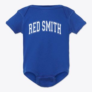 Red Smith School Varsity Arch Baby Onesie