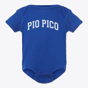 Pio Pico Elementary School Varsity Arch Baby Onesie