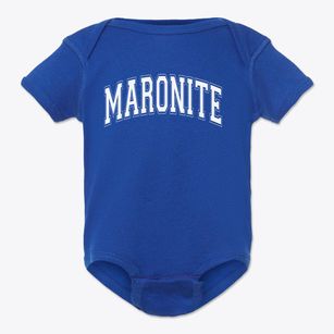 Maronite Catholic Community Of Mobile Varsity Arch Baby Onesie
