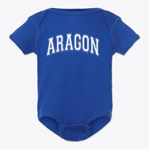 Aragon High School Varsity Arch Baby Onesie