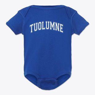 Tuolumne Continuation High School Varsity Arch Baby Onesie