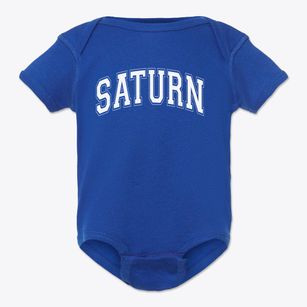 Saturn Elementary School Varsity Arch Baby Onesie