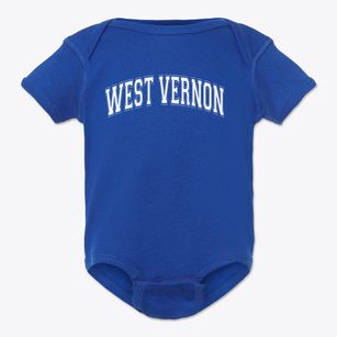 West Vernon Elementary School Varsity Arch Baby Onesie