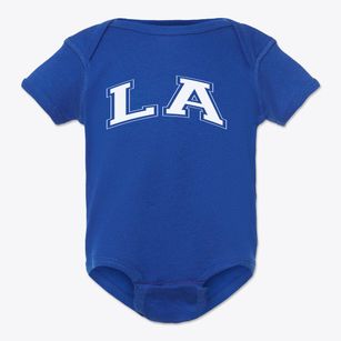 La Elementary School Varsity Arch Baby Onesie