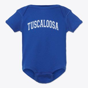 Tuscaloosa County Alternative School Varsity Arch Baby Onesie