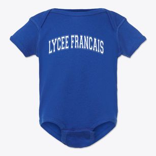 Lycee Francais De San Francisco Varsity Arch Baby Onesie