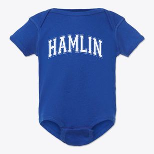 Hamlin Elementary School Varsity Arch Baby Onesie