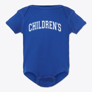 Children's School Varsity Arch Baby Onesie