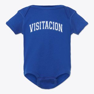 Visitacion Valley Middle School Varsity Arch Baby Onesie