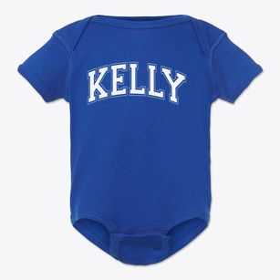 Kelly Middle School Varsity Arch Baby Onesie