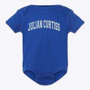 Julian Curtiss Elementary School Varsity Arch Baby Onesie