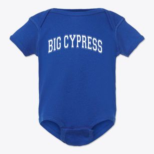 Big Cypress Elementary School Varsity Arch Baby Onesie