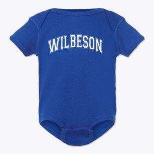 Wilbeson Charter School Varsity Arch Baby Onesie