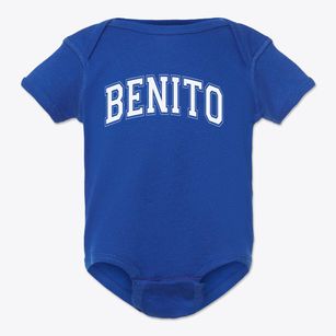 Benito Middle School Varsity Arch Baby Onesie