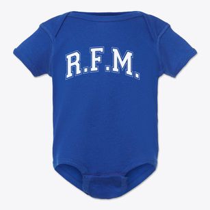 R.f.m. Christian Academy Varsity Arch Baby Onesie