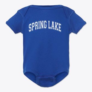 Spring Lake Elementary School Varsity Arch Baby Onesie