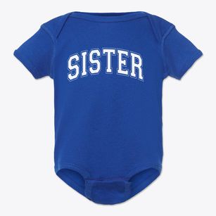 Sister Clara Muhammad School Varsity Arch Baby Onesie