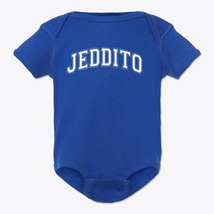 Jeddito Elementary Public School Varsity Arch Baby Onesie