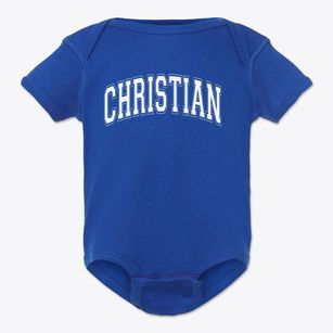 Christian Center School Varsity Arch Baby Onesie