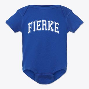 Fierke Education Center Varsity Arch Baby Onesie