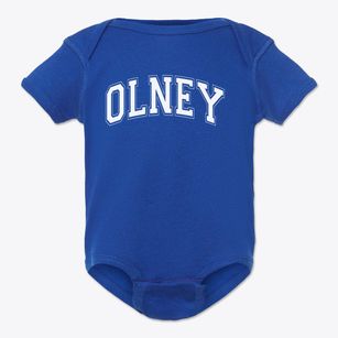 Olney Christian Academy Varsity Arch Baby Onesie
