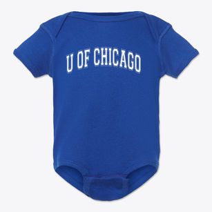 Univ Of Chicago Lab School Varsity Arch Baby Onesie
