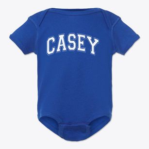 Casey Middle School/hall Bldg Varsity Arch Baby Onesie