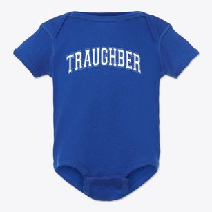 T L Traughber Junior High School Varsity Arch Baby Onesie