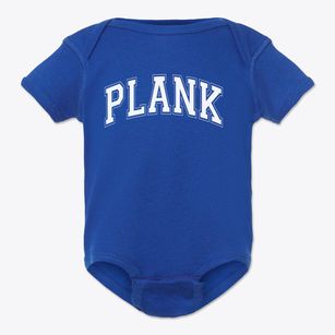 Plank Junior High School Varsity Arch Baby Onesie
